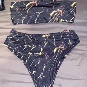 Black Marble bikini